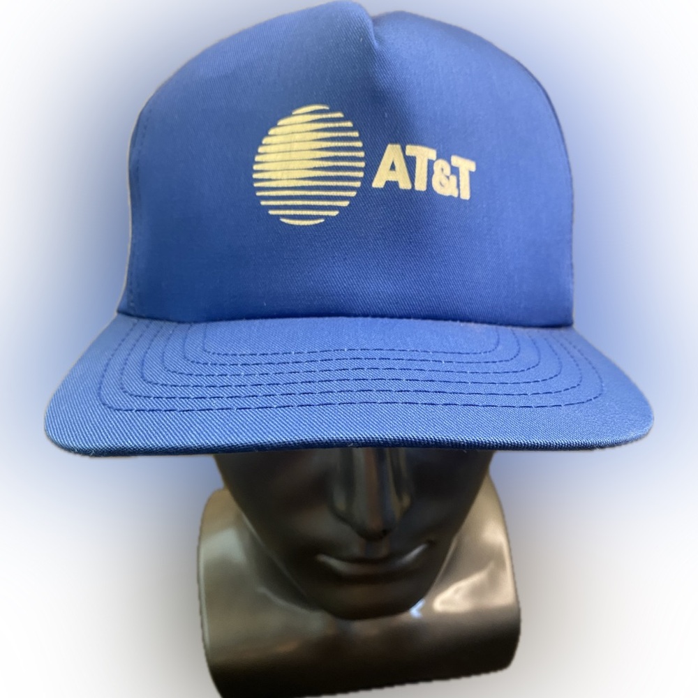 AT&T Snapback Hat Ball Cap Made In The USA Vintage Stylemaster